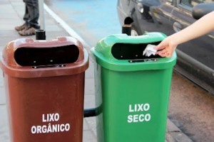 Lixo orgânico e seco