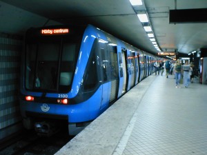 Metrô em Estocolmo