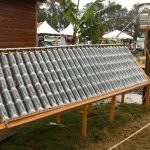 Aquecedor Solar de garrafa pet