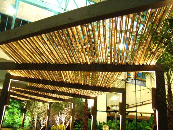 Resultado de imagem para bambu para forro na arquitetura