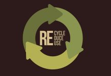 foto de ciclo de reciclagem