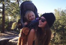 Mãe faz escaladas pelo mundo carregando a filha nas costas