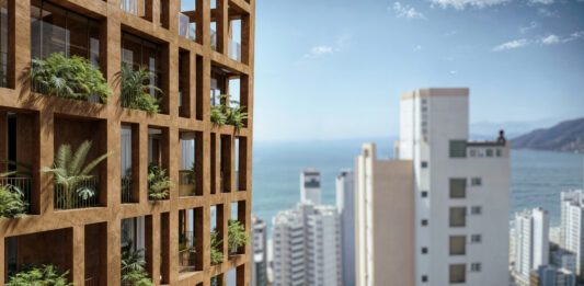 Primeiro “edifício-árvore” do Brasil é reconhecido nos EUA em um dos prêmios de arquitetura mais importantes do mundo